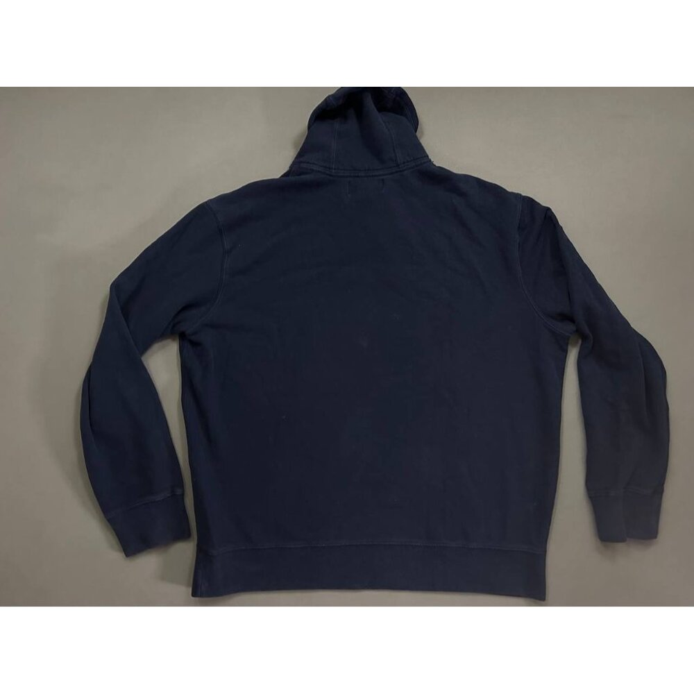 Vintage Polo Ralph Lauren Shawl Collar Pullover Sweatshirt Size XL Navy - Picture 4 of 6